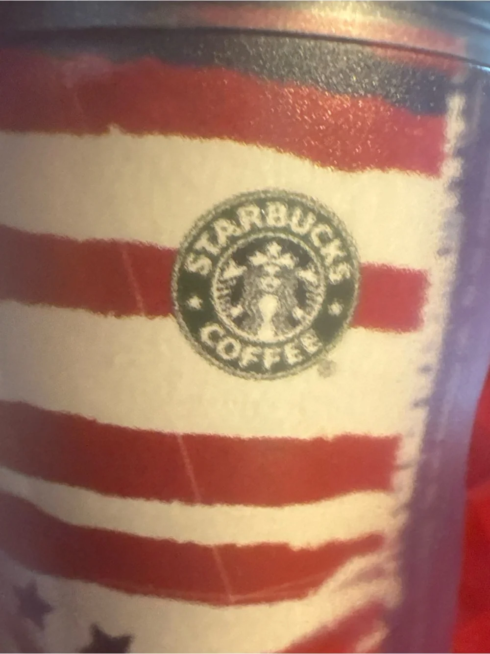 Star & Stripe Travel Tumbler - Red, White, Navy